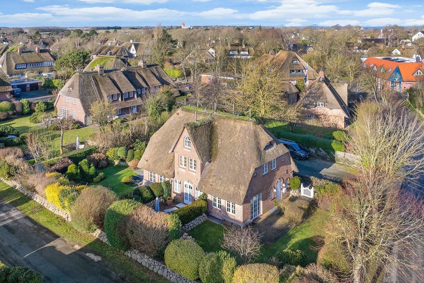 Ganze Wohnung, Litz Hüs - reetgedeckte Wohnung liegt idyllisch im Süden von Keitum in Keitum, Sylt (Gemeinde)