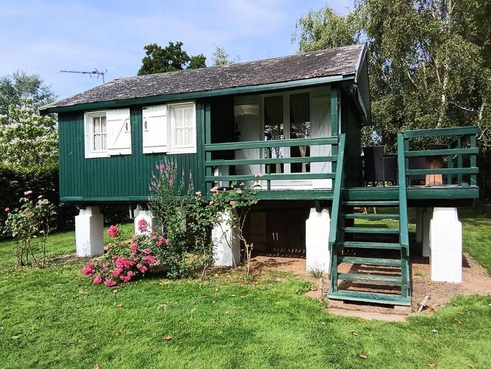 Chalet pour 2 personnes, avec Terrasse ainsi que Jardin et Vue