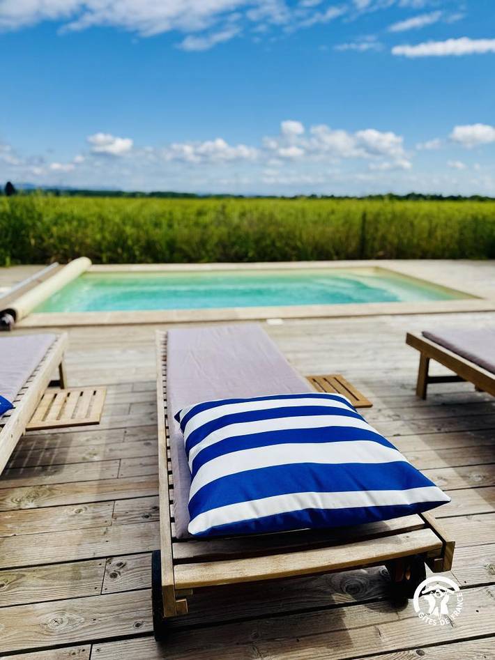 Gîte pour 12 personnes, avec jardin et piscine, animaux acceptés à Saint-Nazaire-d'Aude - 4