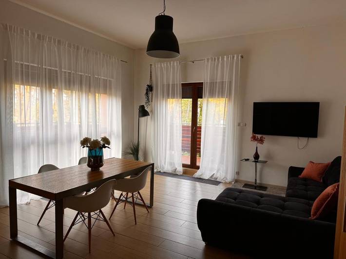 Ferienwohnung für 5 Personen, mit Garten und Ausblick sowie Seeblick in Dziwnówek - 2