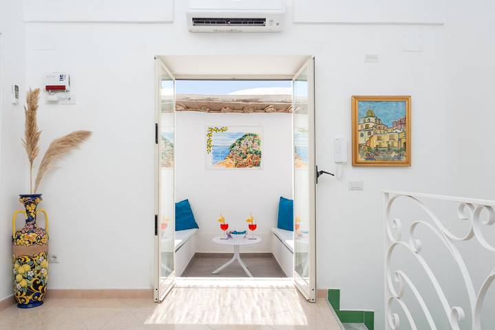 Casa vacanza per 4 persone, con balcone in Positano