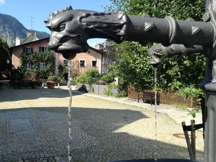 Ferienwohnung für 4 Personen, mit Terrasse und Balkon/Terrasse, kinderfreundlich in Bad Reichenhall - 2