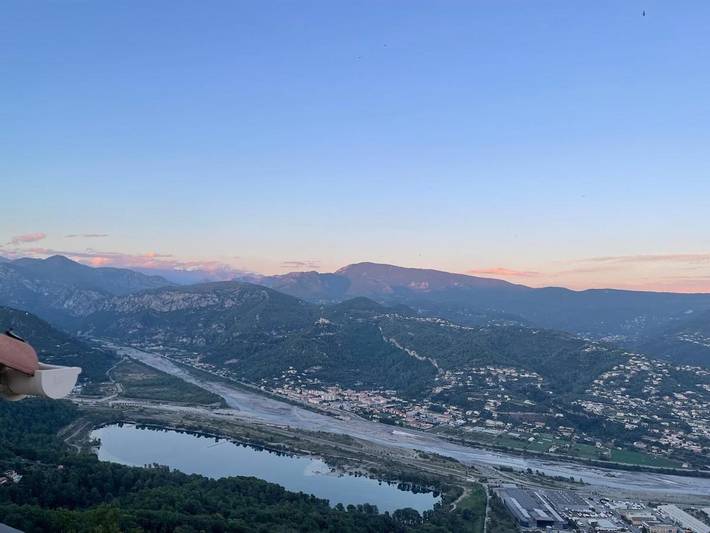 Gîte pour 4 personnes, avec vue ainsi que balcon et vue sur le lac à Le Broc - 4