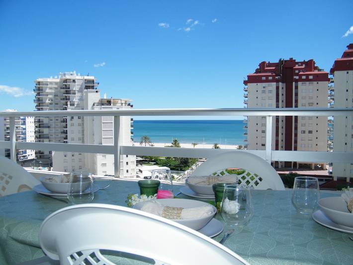 Holiday apartment for 6 people, with pool and ocean view as well as terrace, with pets - 1