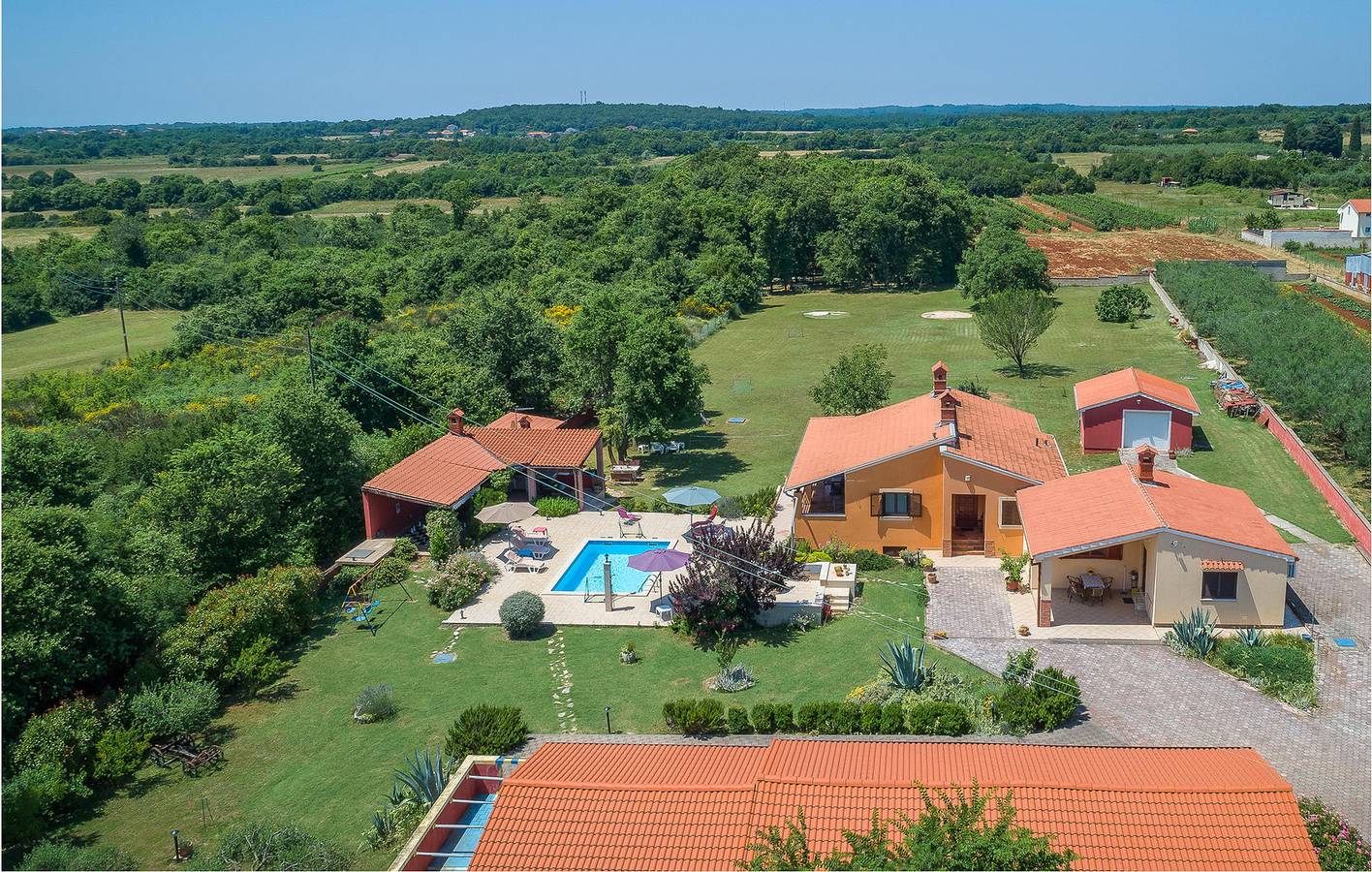 Casa vacanza per 8 persone con giardino in Muntic, Costa meridionale dell´Istria