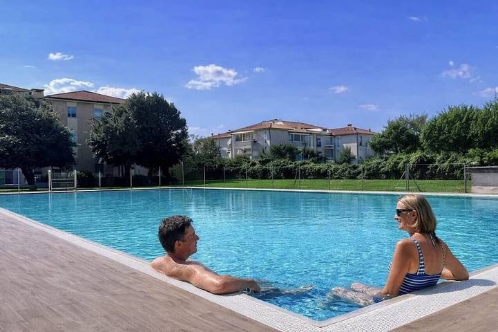 Ferienwohnung für 4 Personen, mit Terrasse und Pool, mit Haustier - 1