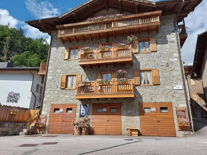 Gîte pour 4 personnes, avec vue et jardin à Canal San Bovo - 2