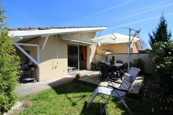 Location de vacances pour 2 personnes, avec jardin, animaux acceptés au Bassin d'Arcachon