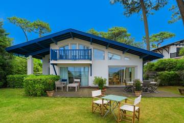 Villa pour 12 personnes, avec jardin, adapté aux familles sur la Dune du Pilat