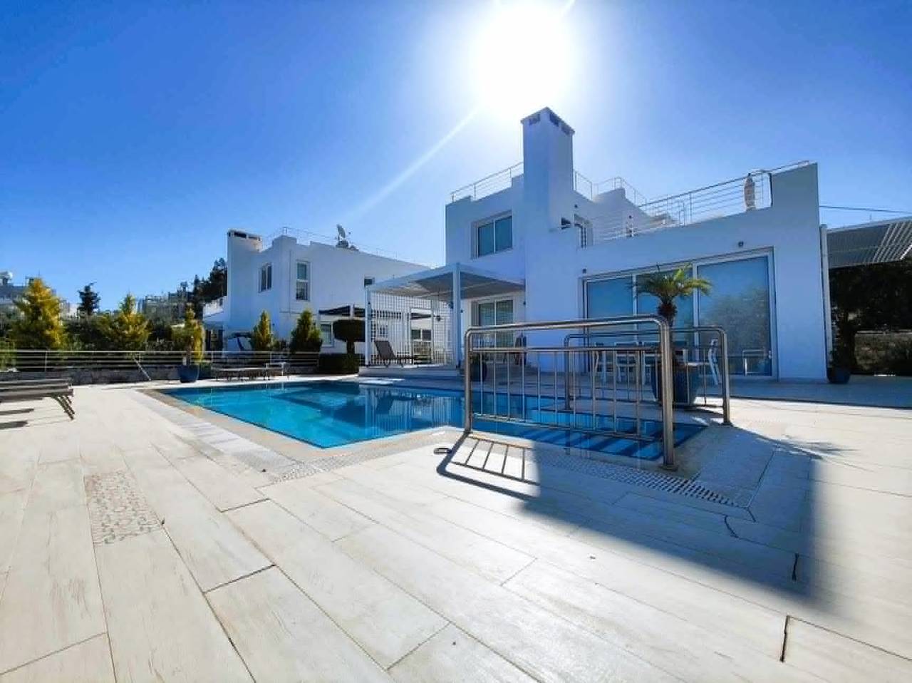 Villa à 4 lits avec piscine privée et vue sur l'océan in Chypre du Nord