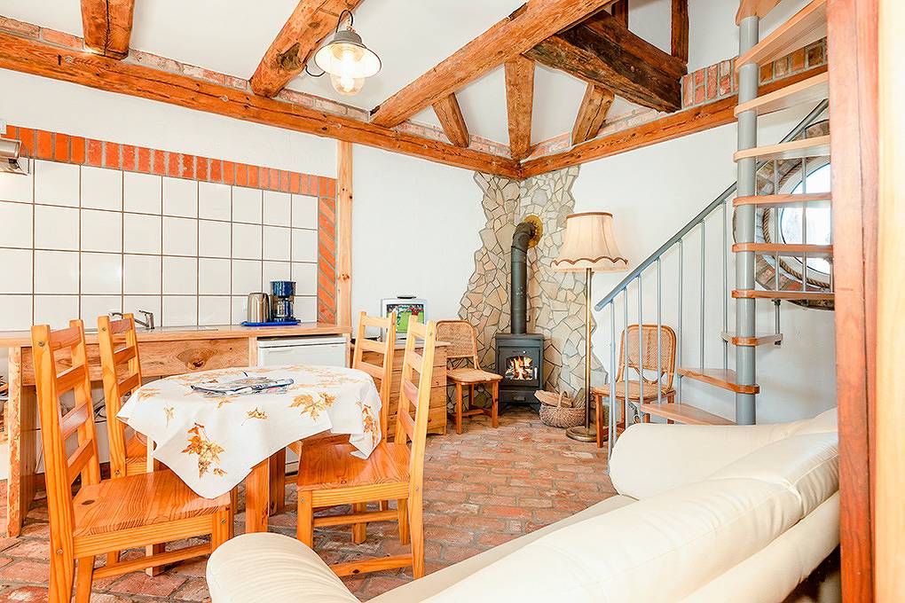 Reetdachhaus Nr. 19 in Niechorze, Powiat gryficki