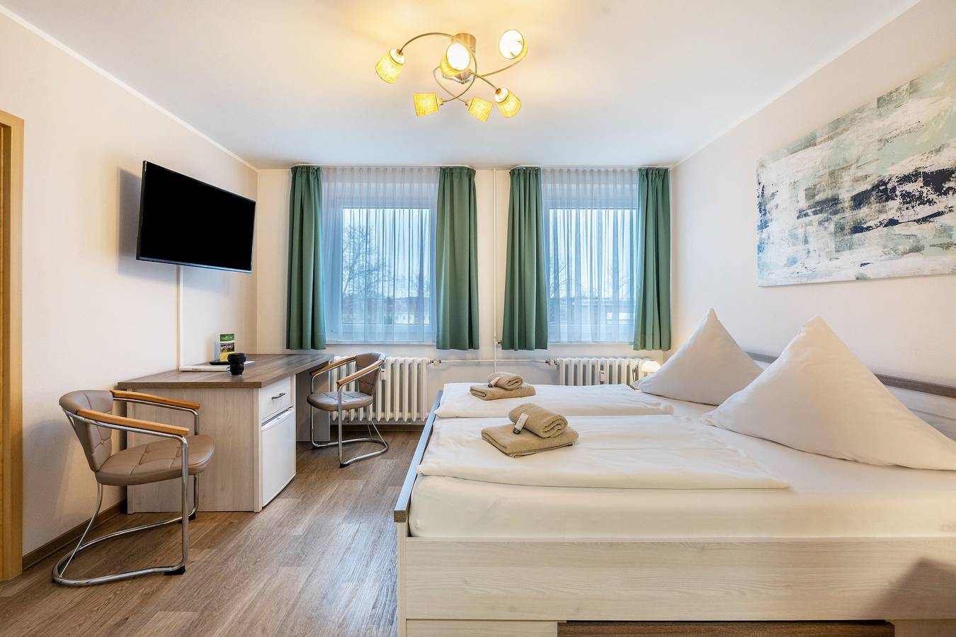 Standard-Doppelzimmer - Pension Clara Klipphausen in Klipphausen, Meißen Region