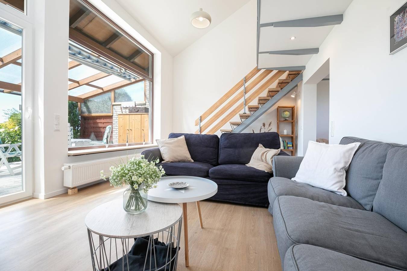 Rosengarten am Feldrand in Lenste, Grömitz