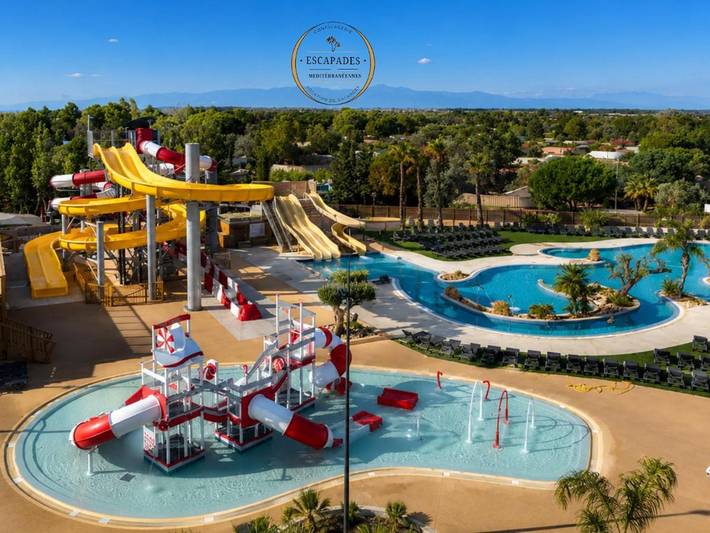 Gîte pour 6 personnes, avec Terrasse et Jardin ainsi que Piscine et Sauna dans Torreilles-Plage - 2