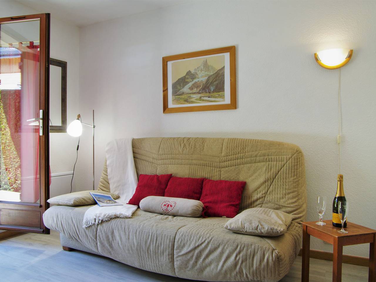 Entire apartment, Les Chamois in Les Houches, Massif du Mont-Blanc