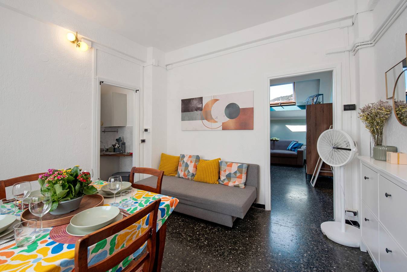 Apartamento entero, Los tejados de Fossatello: relax entre historia y confort in Génova (Ciudad), Génova