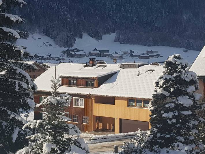 Ferienwohnung für 3 Personen, mit Balkon und Ausblick in Schoppernau - 2