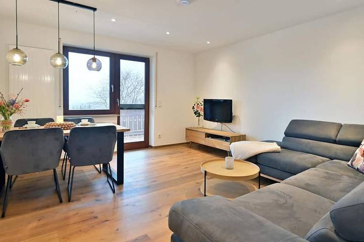 B&B für 3 Personen, mit Balkon und Sauna sowie Garten, mit Haustier an der Rhön