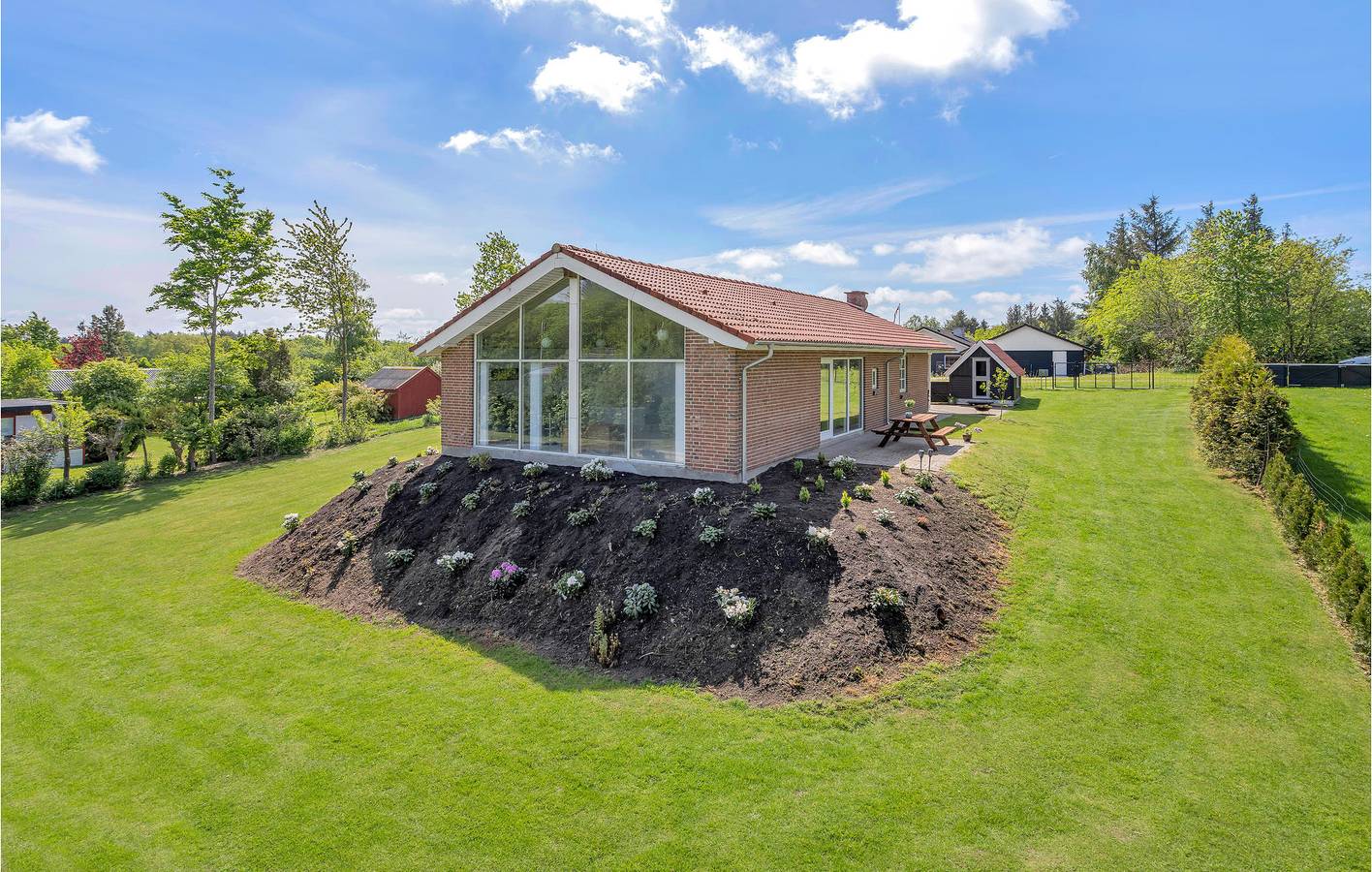 Ferienhaus für 10 Personen mit Sauna in Louns, Farsø