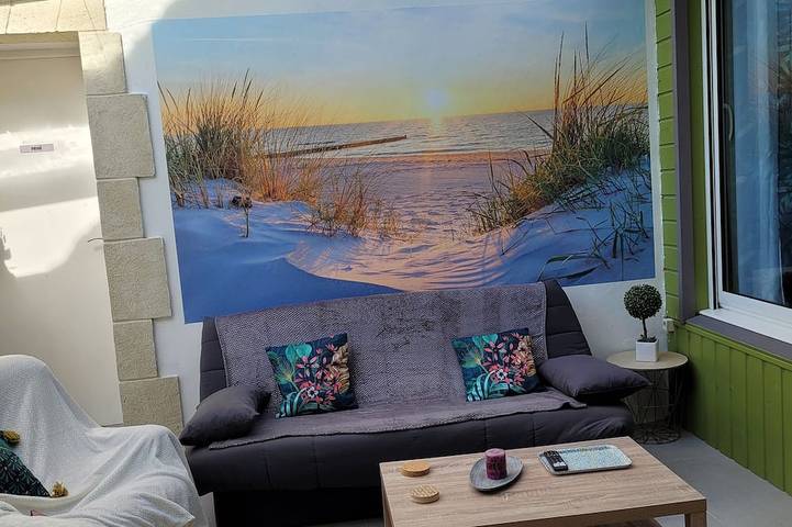 Location de vacances pour 4 personnes, avec terrasse et jardin à Pirou - 4