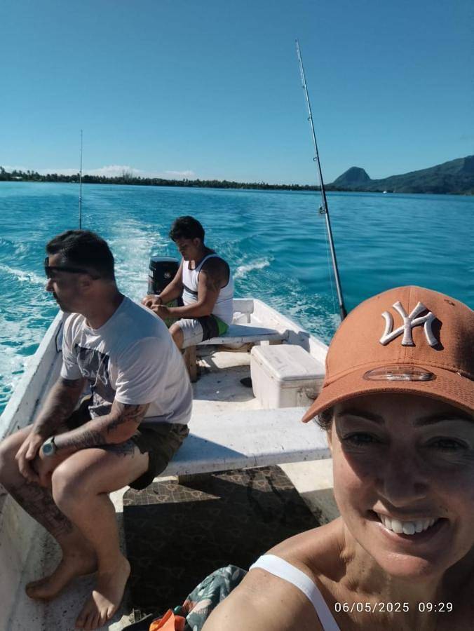 Location de vacances pour 2 personnes, avec piscine ainsi que vue et jardin dans Huahine - 4