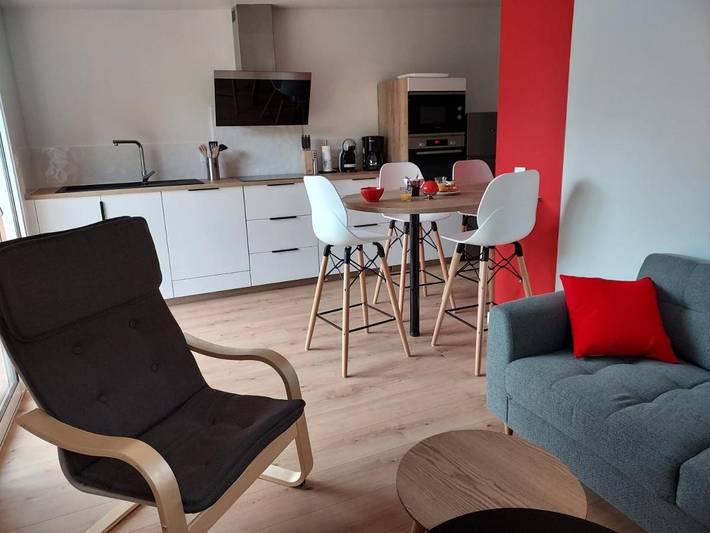 Gîte pour 2 personnes, avec jardin et vue à Saint-Quentin-sur-le-Homme