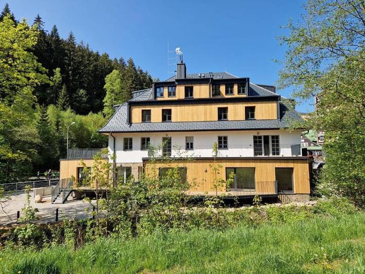 Ferienwohnung für 4 Personen, mit Ausblick und Terrasse