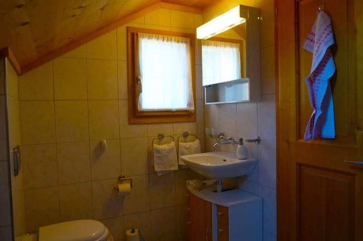 Ganze Wohnung, Beatrice Appartement/Fewo, Dusche oder Bad, Wc 3-Bettwohnung in Saanenmöser, Zweisimmen