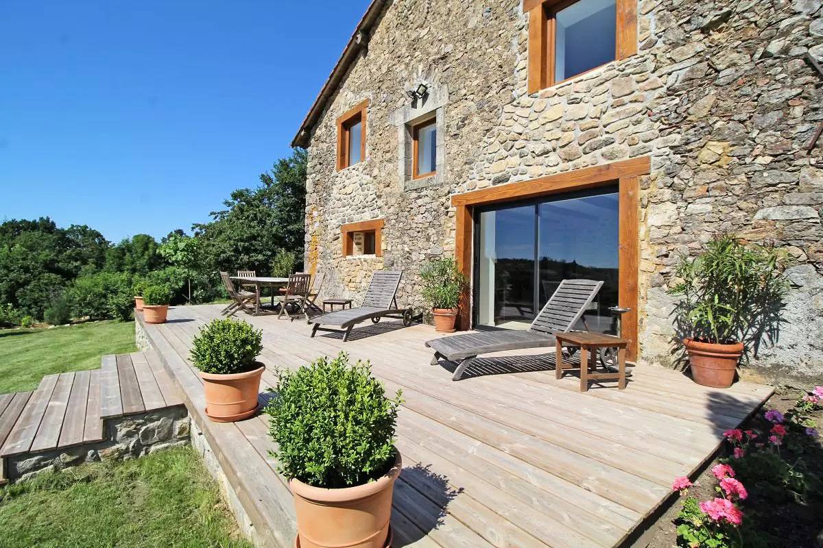 Casa rural de Francia 6 personas in Condat-sur-Vienne, Región de Limoges