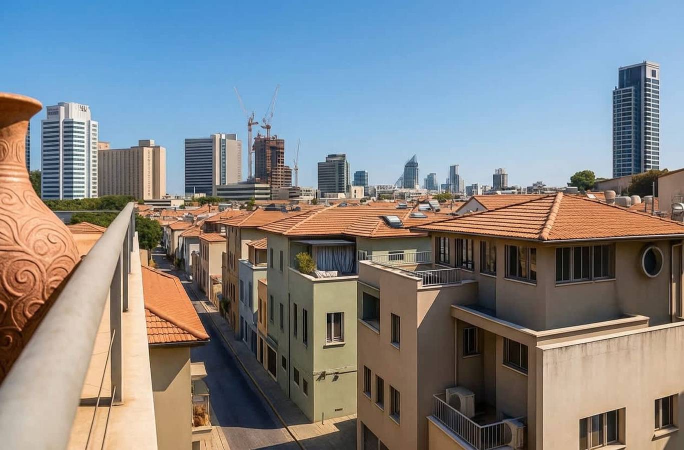 Entire apartment, New  Neve Tzedek Apt w  Rooftop  in Tel Aviv, Tel Aviv District
