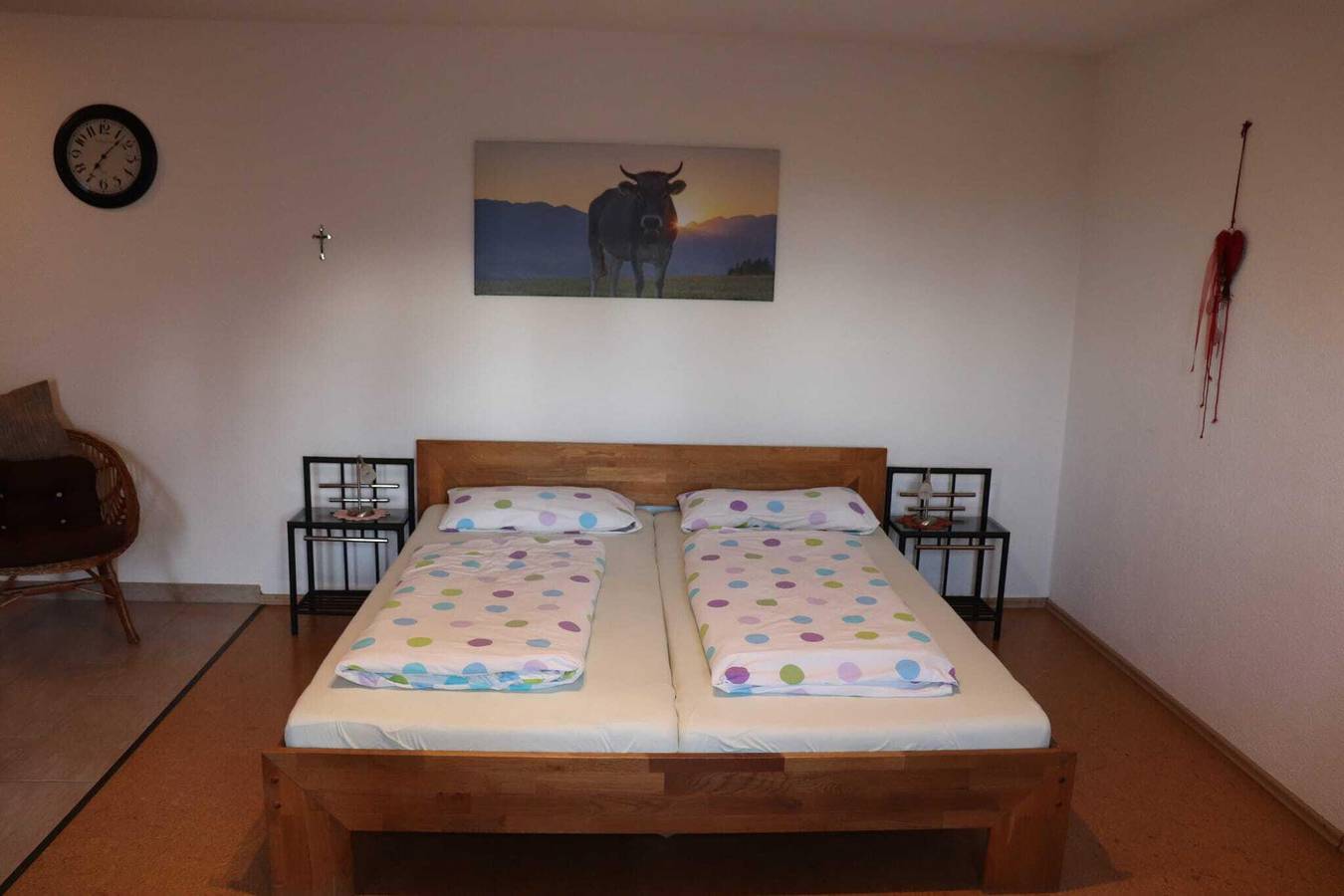 Appartement/Fewo, Wohn-/Schlafraum, Dusche, Wc in Isny im Allgäu, Region Bodensee-Oberschwaben