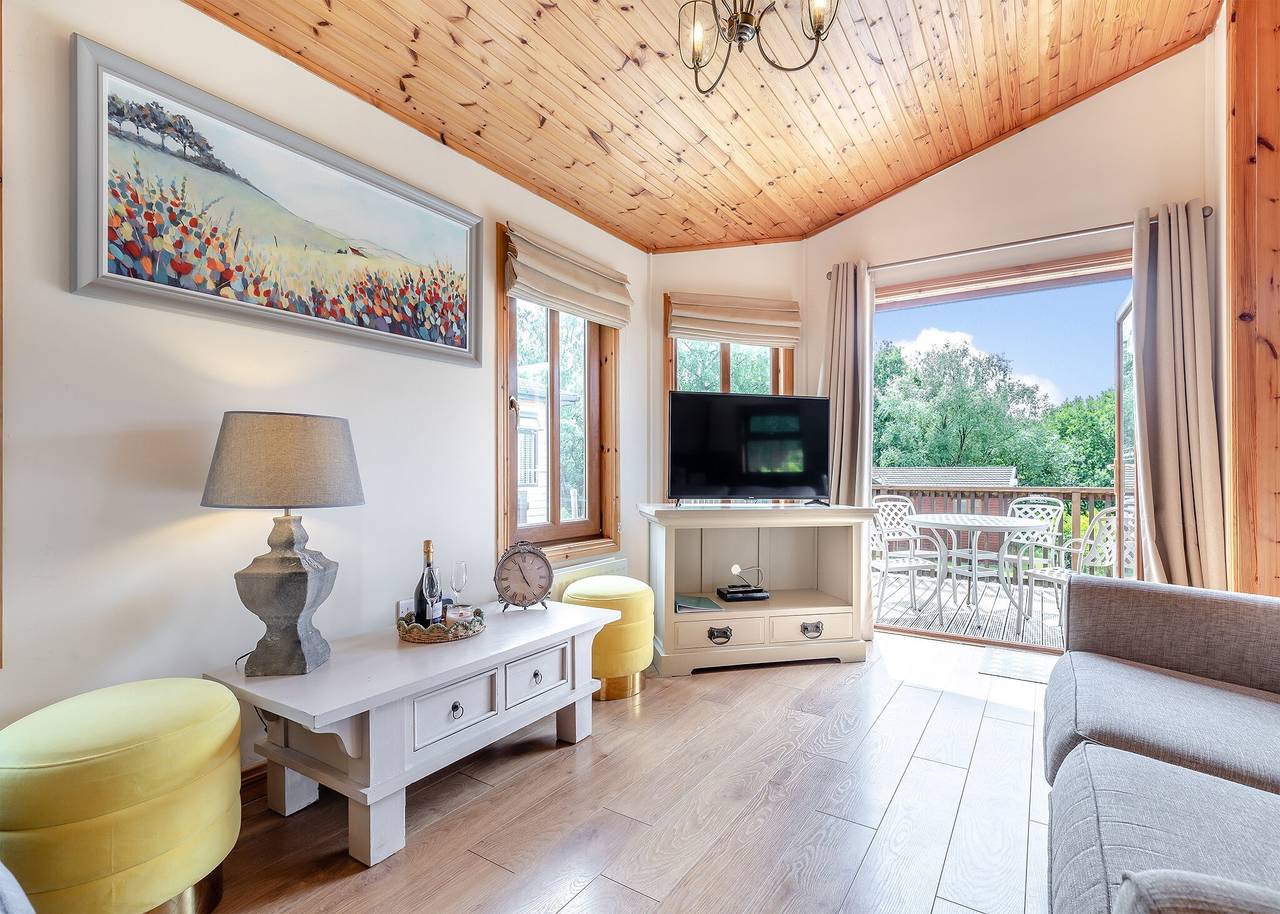 Woodland Lodge in Derbyshire