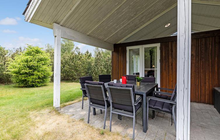 Ferienhaus für 6 Personen mit Terrasse in Ertebølle, Limfjord in Nordjütland