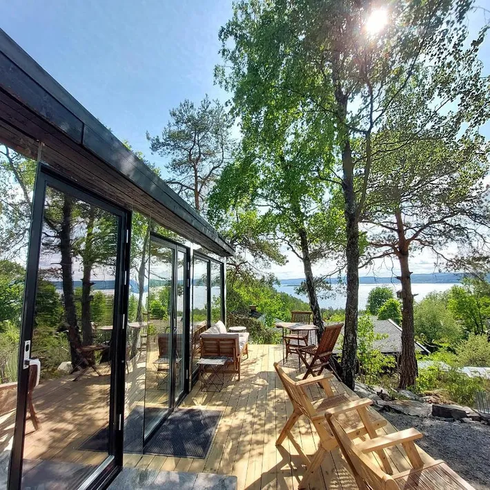 Ferienhaus für 2 Personen, mit Garten und Ausblick, mit Haustier - 1