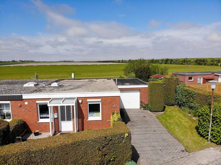 Bungalow für 6 Personen, mit Terrasse und Garten in Dornumersiel