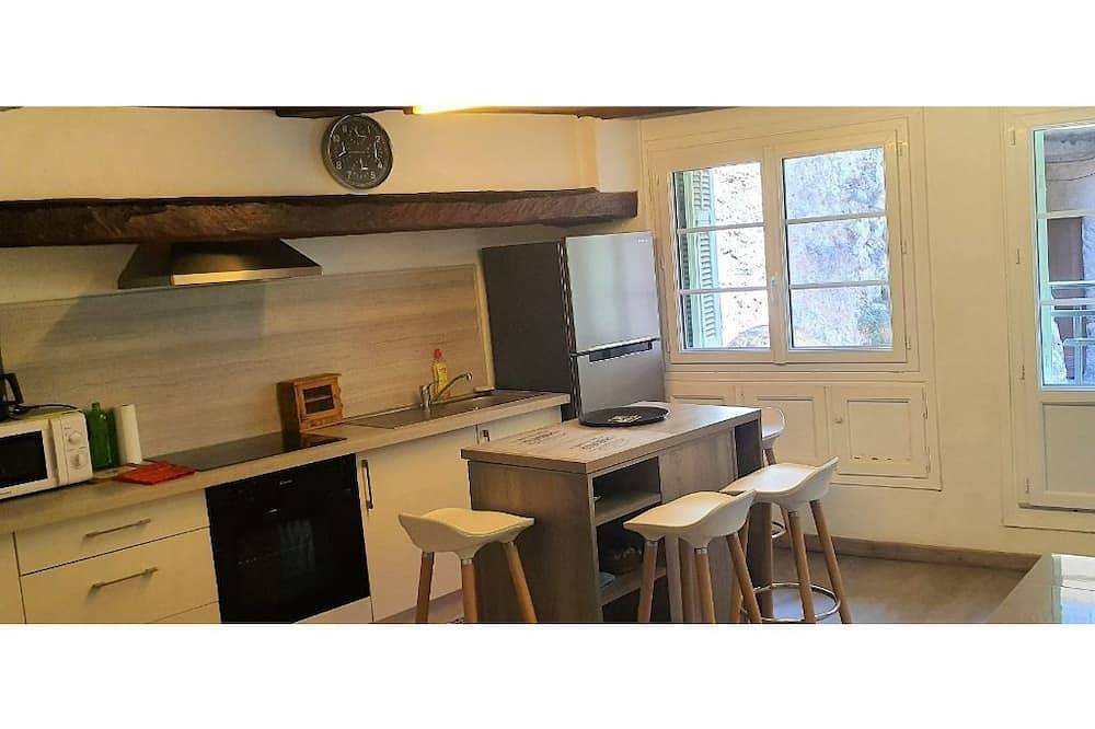 Ganze Wohnung, 2/3-room apartment in the heart of the village of Saint Martin Vésubie in Saint-Martin-Vésubie, Nizza und Umgebung