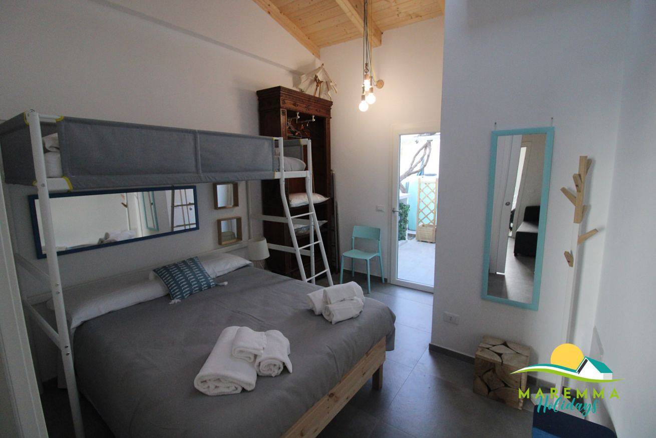 Appartement entier, Maremma Holidays: Acquamarina B&Beach in Spiaggia di Follonica (Scarlino), Follonica