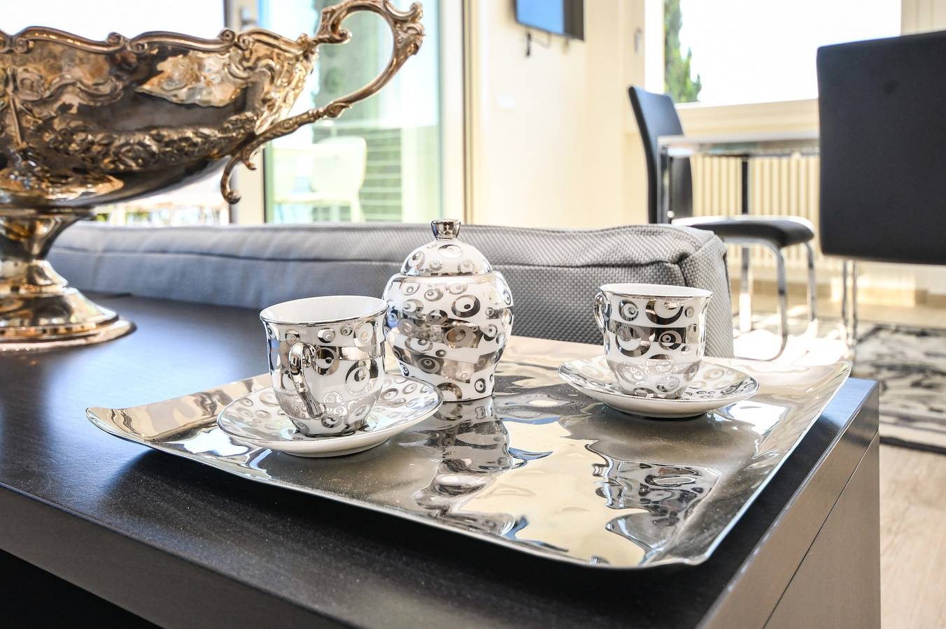 Appartement "Luxe 2" met terras en uitzicht op het meer, foto 12