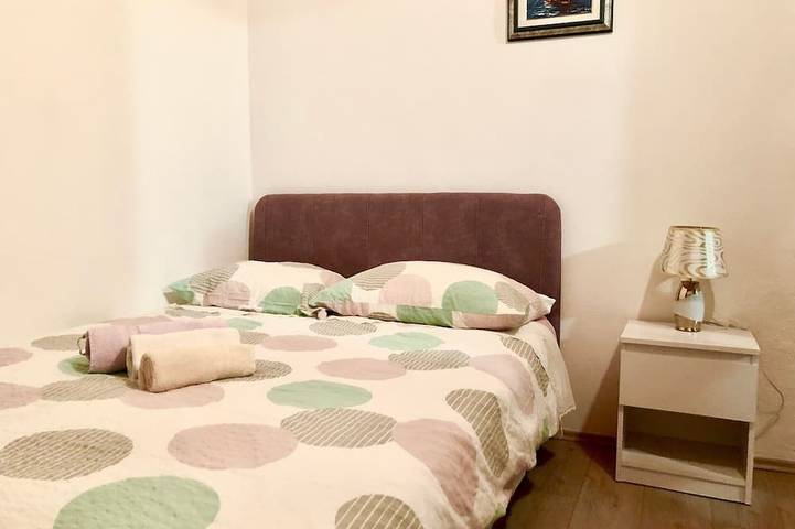 Ganze Wohnung, 2-Zimmer-Ferienwohnung mit Balkon und Meerblick Mrljane, Pasman in Nevidane, Pasman
