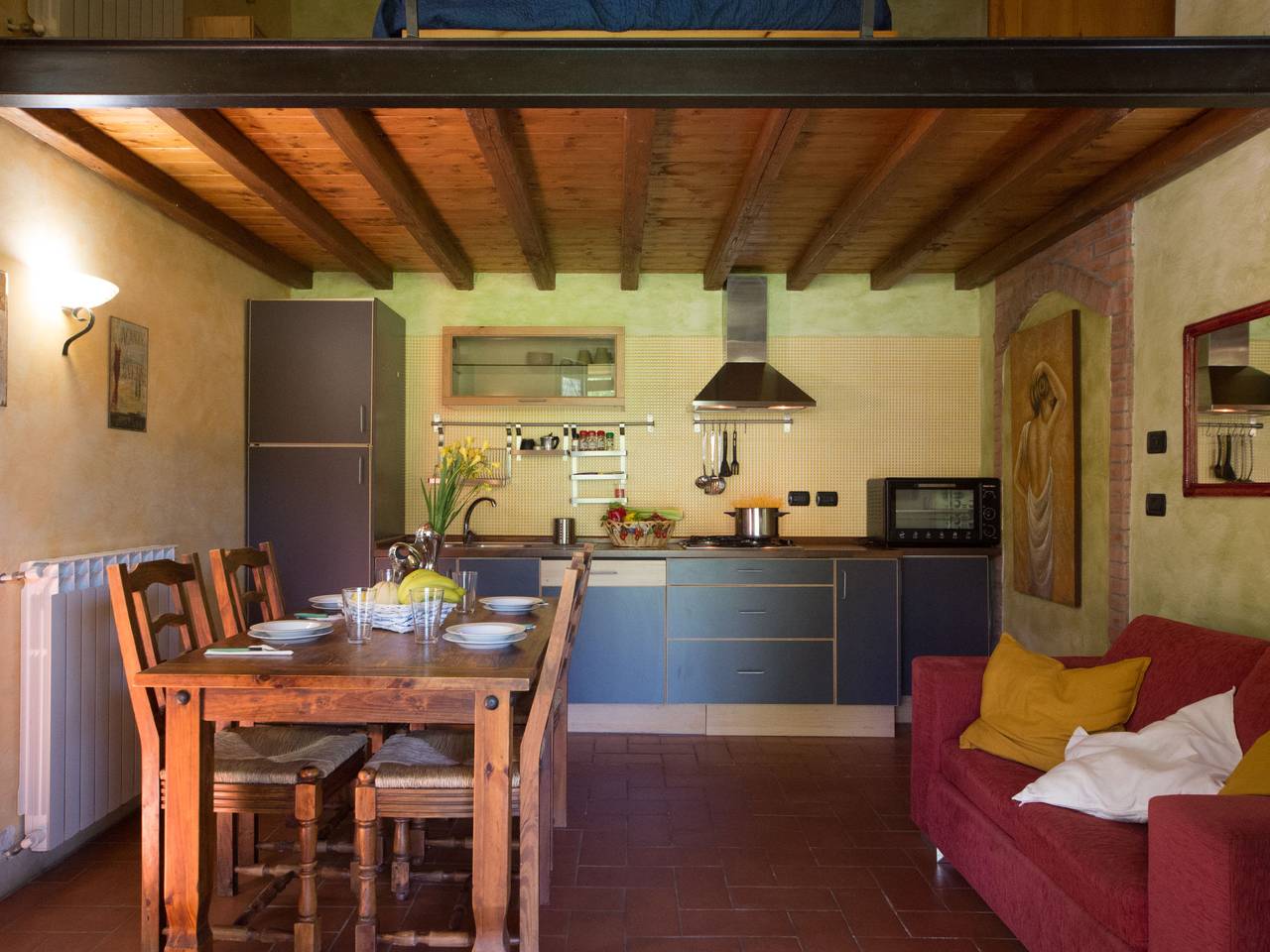 Apartamento entero, Casa Alessandro n°5 in Le Mosse, Provincia de Viterbo