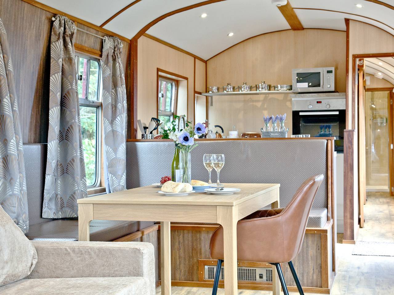Brunel Boutique Railway Carriage 1 in Dawlish Warren, Dawlish