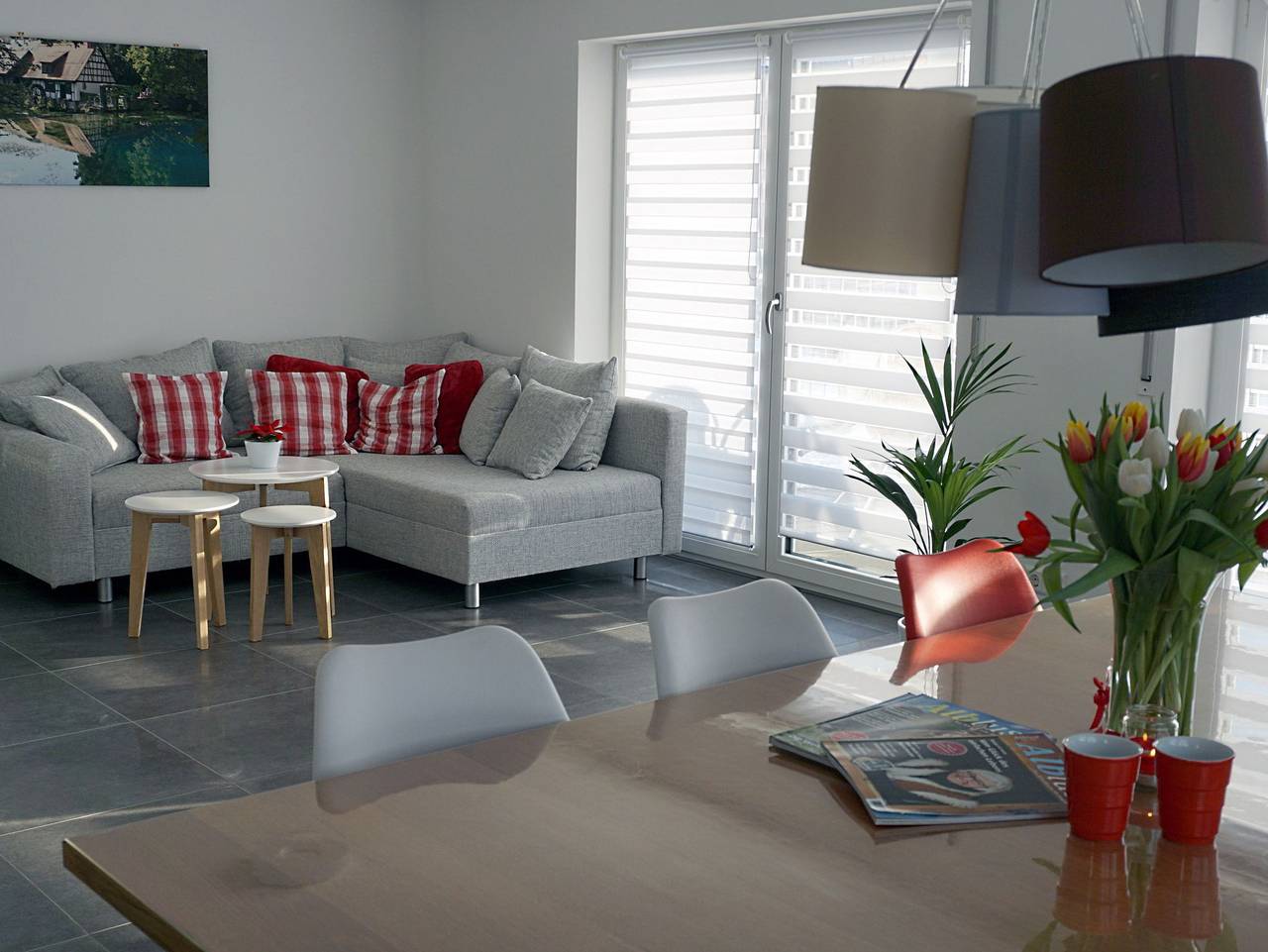 Ganze Ferienwohnung, Fewo Reimann - Ferienwohnung Blautopf, 105qm, Terrasse, 3 Schlafzimmer,  max. 6 Personen in Blaubeuren, Alb-Donau-Kreis