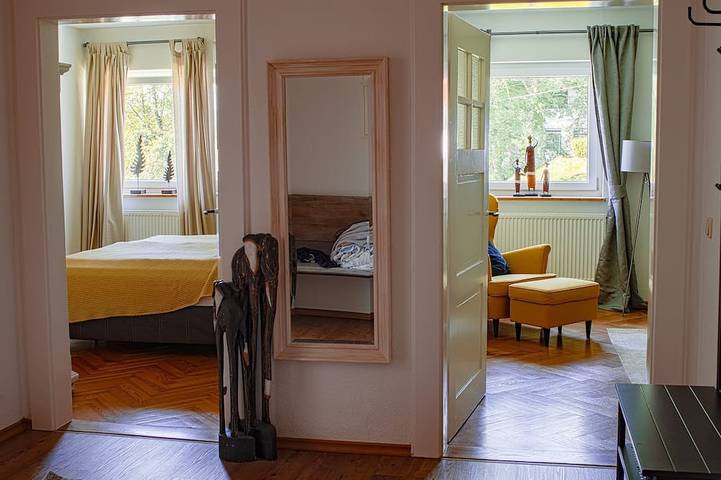 Ferienwohnung für 4 Personen, mit Garten und Terrasse sowie Sauna in Lindberg - 2