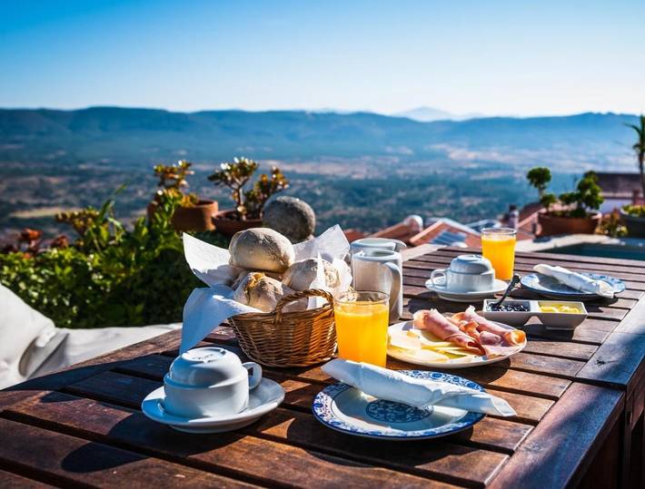 Chambre d’hôte pour 2 personnes, avec vue, animaux acceptés à Monsanto - 2