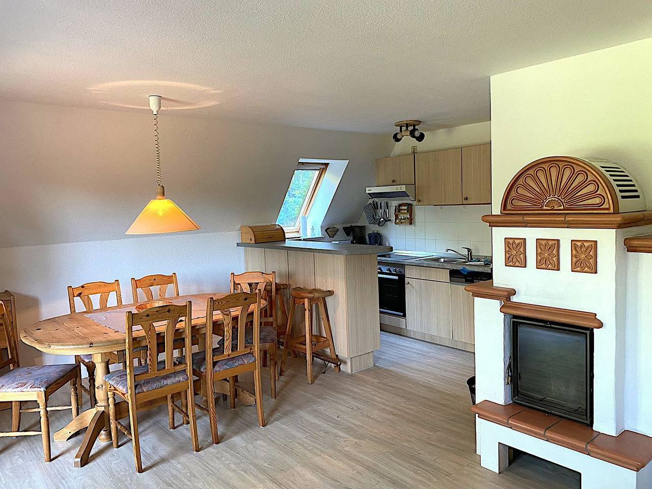 Finnhaus Brizi - Ferienhaus für 4 Personen im Feriendorf am Vogelpark Marlow in Marlow, Vorpommern-Rügen