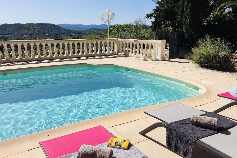 Villa *** with Clim, Superb Panorama, Swimming Pool. in Les Arcs (Var), Draguignan region