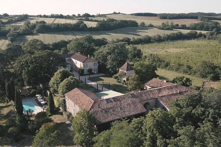 Location de vacances pour 30 personnes à Laplume