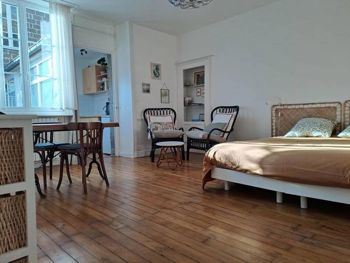 Appartement de vacances pour 2 personnes, avec jardin