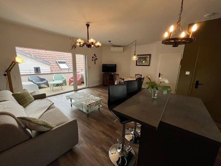 Gîte pour 4 personnes, avec balcon à Ohnenheim - 2