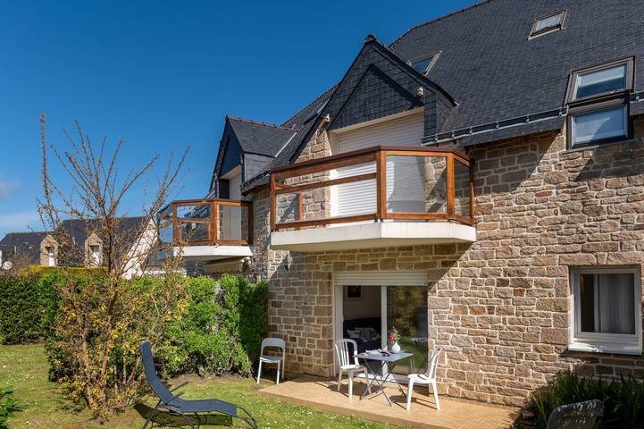 Appartement de vacances pour 4 personnes, avec jardin
